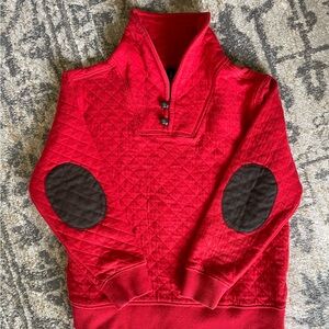 Janie and Jack Red Quilted Jacket